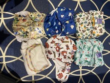 5 Cloth Washable Nappies