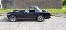 MG Midget classic car bootrack