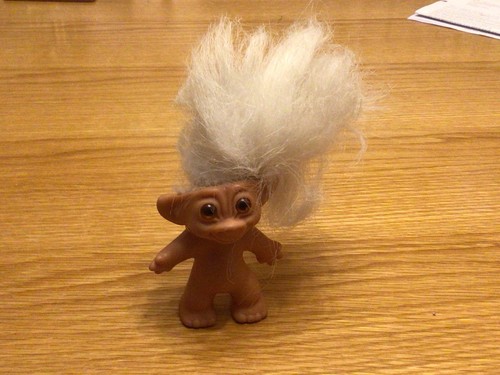 Vintage dam troll - vintage, doll