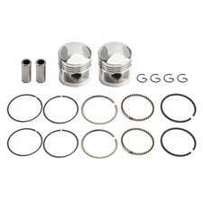 Engine Piston Rings Pin Kit Ø44.00Mm For Honda Cm125 Ca125 Rebel Cb125T Cd125T