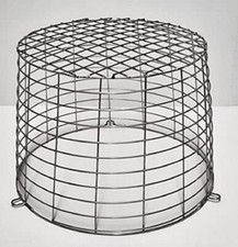 Terminal Flue Guard Round 9.5 x 6.5" Stainless Steel Boiler Vent