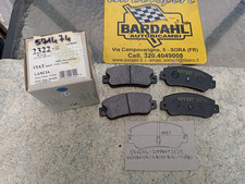 Lancia delta evo turbo - brake pads - rear check measurements 2322