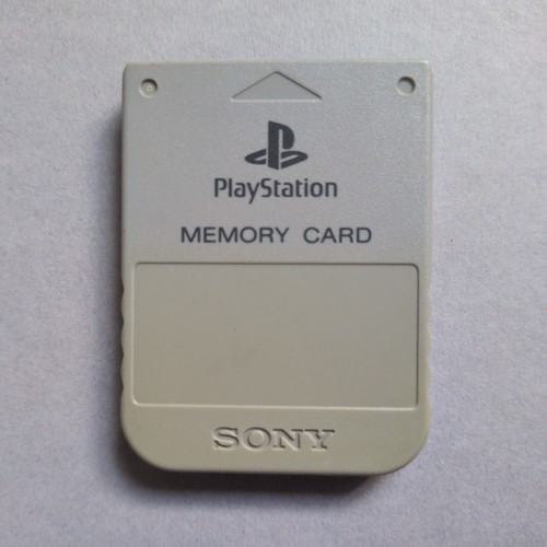 Ps1 memory card grey - memory,