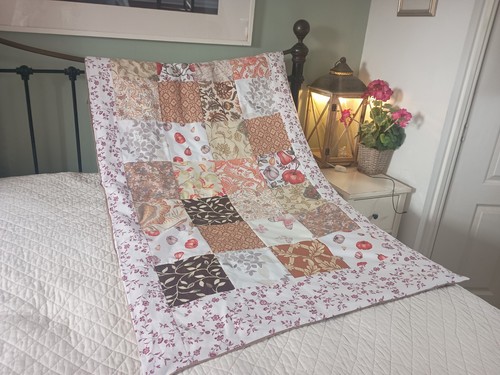 Patchwork eiderdown autumn - patchwork,