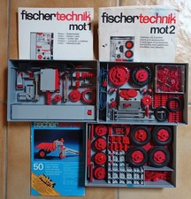Inside Top Condition: fischertechnik Set 50+MOT1+MOT-2