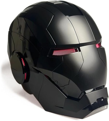 Iron man mk5 black helmet - mk5,