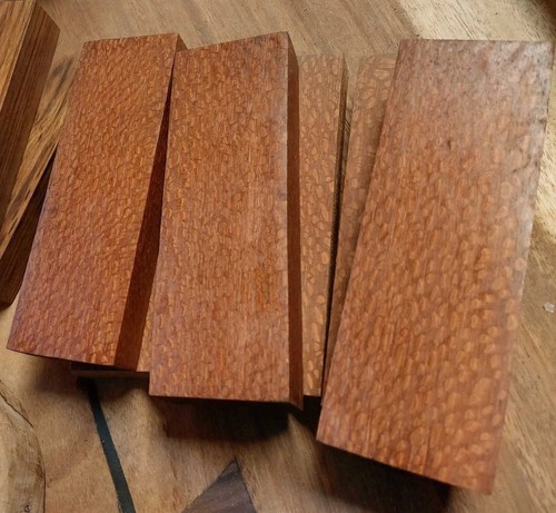 Leopardwood knife scale - knife,