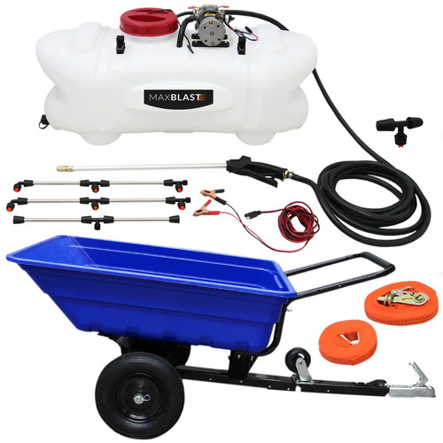 Atv trailer 295kg tipping - atv,