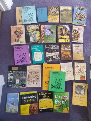 Beekeeping book collection job - book,
