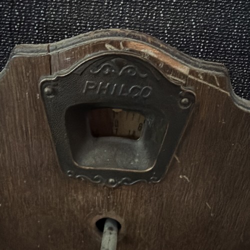 Vintage antique philco model - antique,
