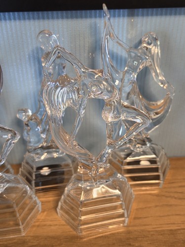 Set nine rcr royal crystal - set, of