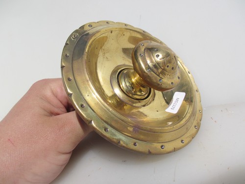 Victorian brass door bell pull - victorian,