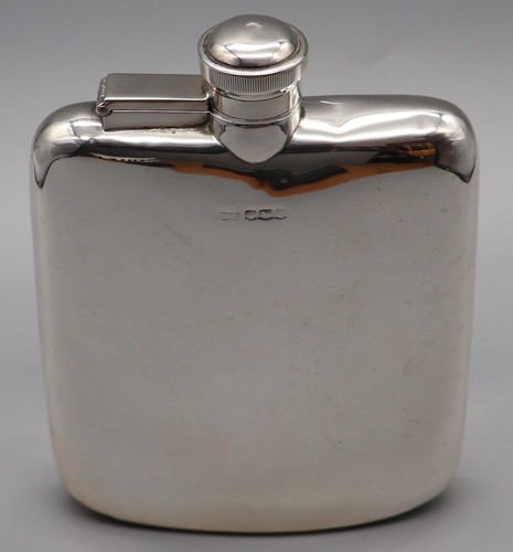 Large sterling silver hip - sterling,