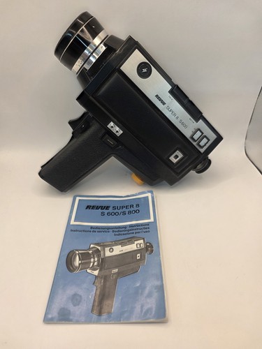 Revue super s600 film camera - film,