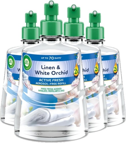 Air wick linen white orchid - white,