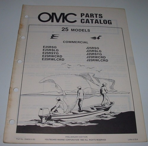 Parts catalog omc - parts, 25