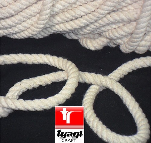 Natural 100 cotton twisted - natural, 100%