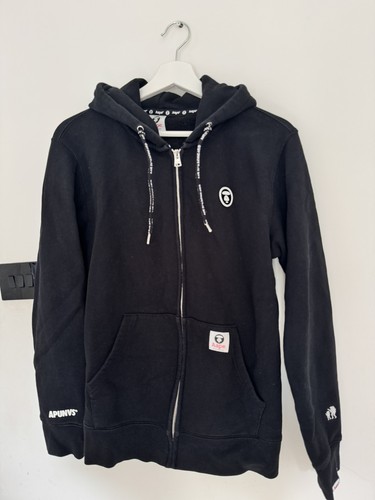 Bape zip hoodie black - zip,