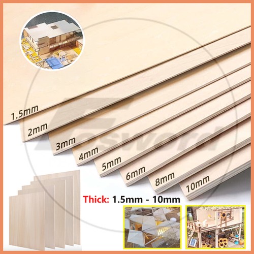 Basswood plywood sheet cut - basswood,