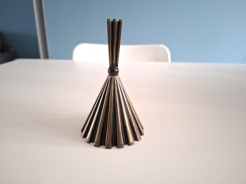 Vintage art deco style pleated - art,
