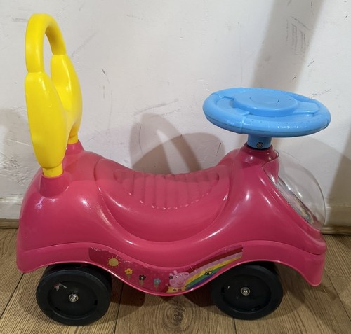 Pink ride toy peppa - on,