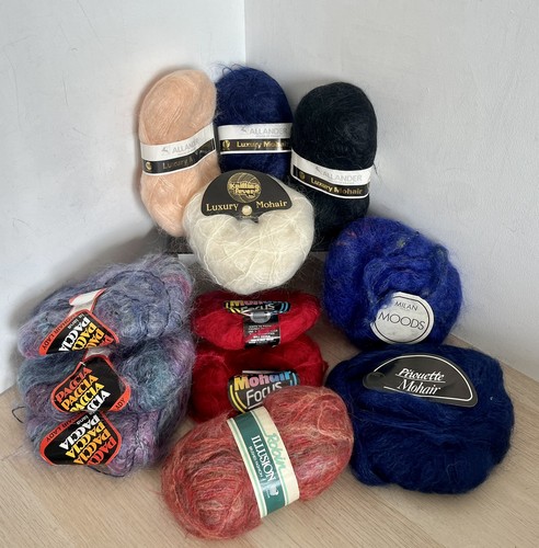 Bundle mohair yarn - bundle, of