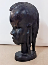 Ebony Tone Carved Wooden