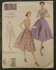 UNCUT Vintage Vogue 1950s