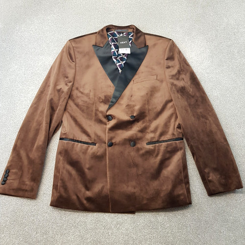 Next mens jacket 42r brown - next,