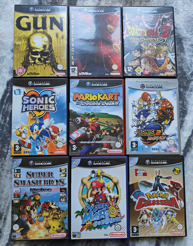 Nintendo gamecube pal game - nintendo, 9-game