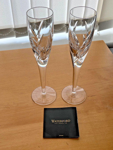 Pair vintage waterford - pair,
