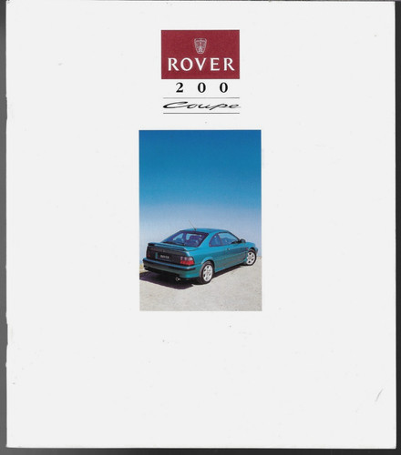 Rover 200 series coupe - 200-series,