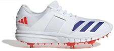 adidas Howzat Cricket Shoes Spikes 2024 Mens White Adult