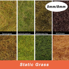 30G Static Grass Flocking Powder 5-8Mm Model Railway Train Landscape Decor
