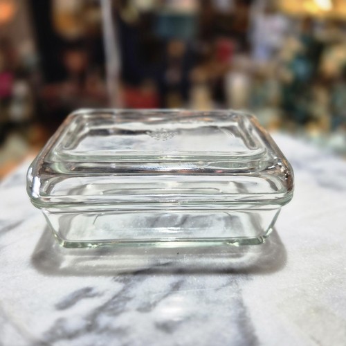 Vintage jaj pyrex butter dish - pyrex,