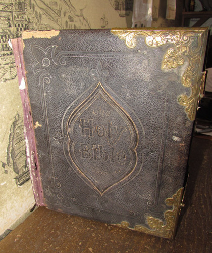 1870 the holy bible - the, brown's