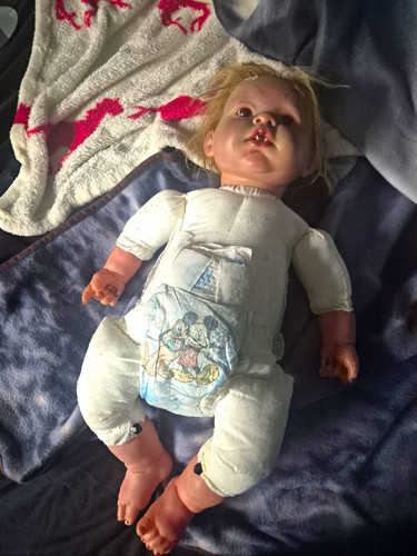 Reborn ooak vampire horror - reborn,