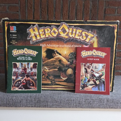 Hero quest 1989 fantasy board - hero,
