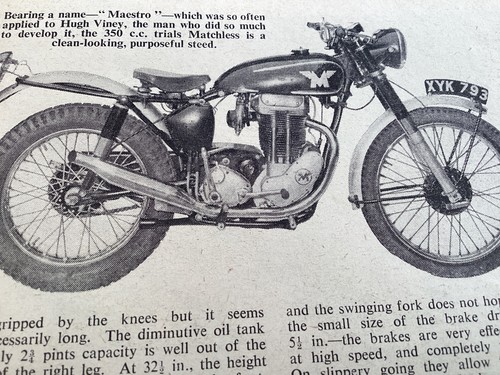 Matchless g3c maestro - g3c,