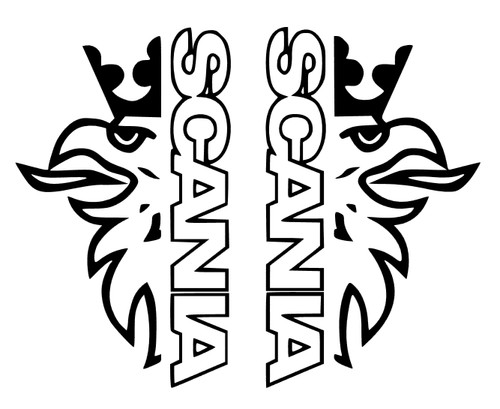 Scania vinyl decal - scania, stickers