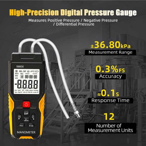 Digital air pressure - air, meter