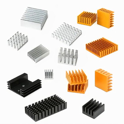 Aluminium heatsink radiator - aluminium,