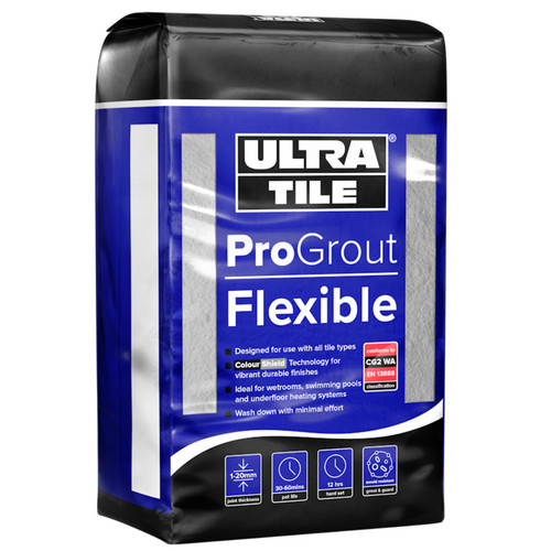 Ultra tile progrout flexible - progrout,