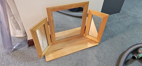 Wall mounted tri fold dressing - wall, tri-fold