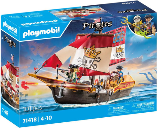 Playmobil 71418 pirate ship - pirate,