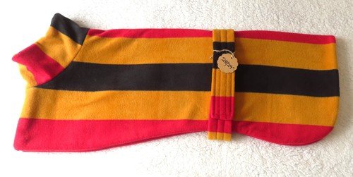 Double fleece dog coat - double,