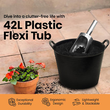 5 x 42 Litre Large Flexi Tub