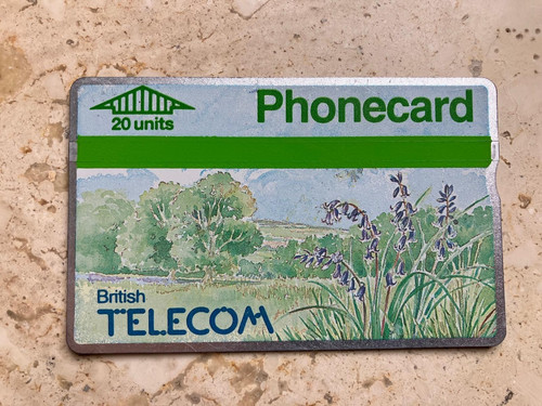 British telecom 40units - british, phone