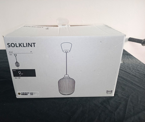 Ikea solklint black - solklint, pendant
