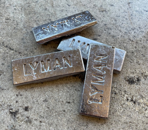 Lead ingot fishing weight - ingot,